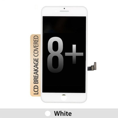 Brown LCD Assembly for iPhone 8 Plus Screen Replacement-White Brown LCD Assembly for iPhone 8 Plus Screen Replacement-White